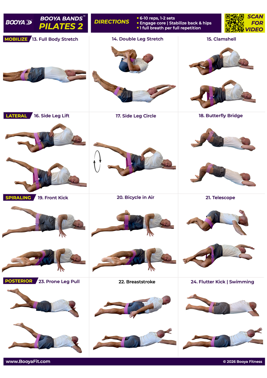 PILATES 2 Exercise Chart
