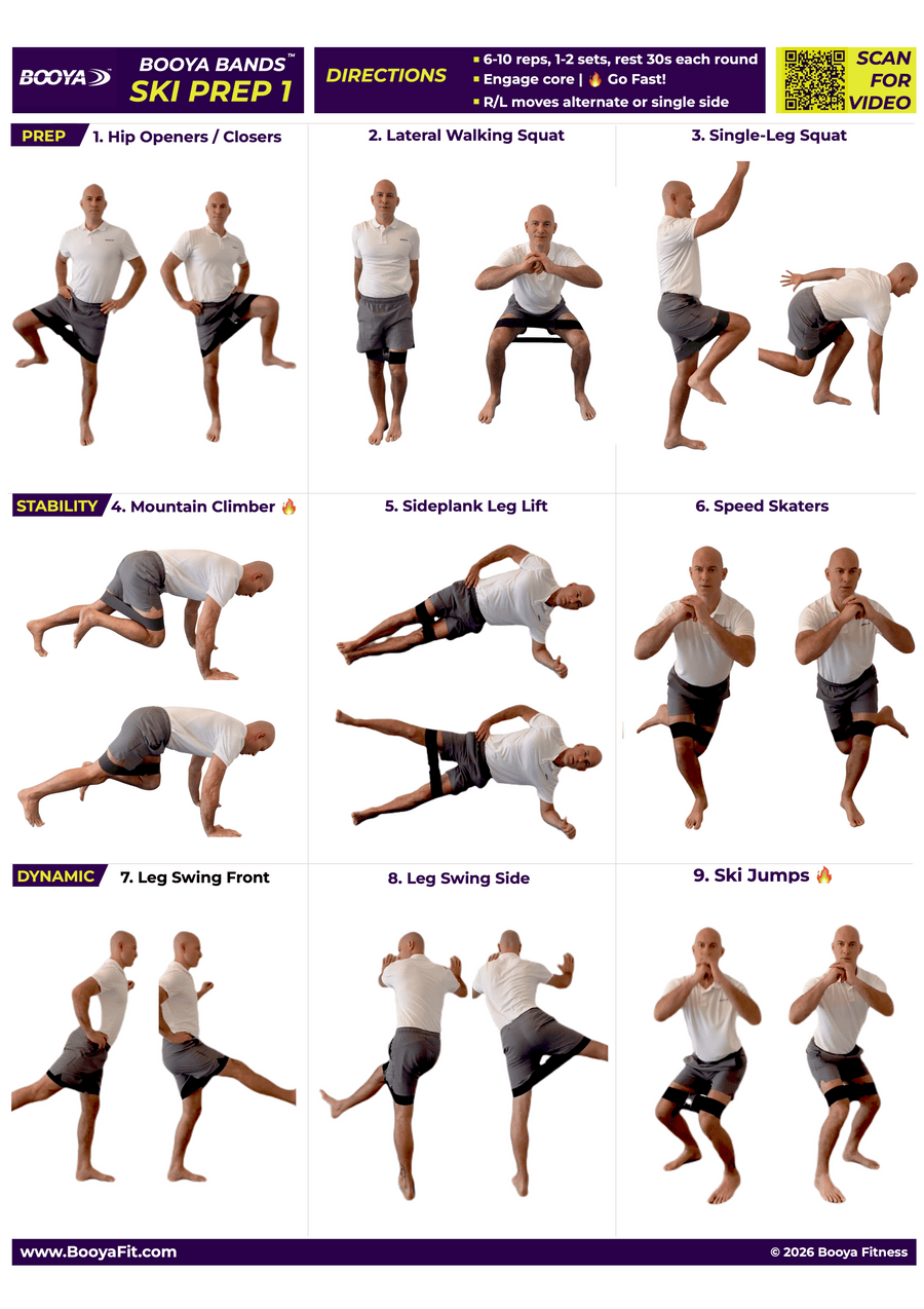 SKI PREP 1 Exercise Chart